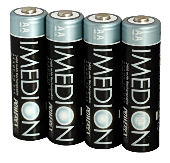 PowerEx Imedion 4x AA 2400mAh in box