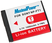  Sony NP-FT1 (MaximalPower 1000mAh).   Sony DSC-L1/M1/T3/T5/T9/T11/T33  .