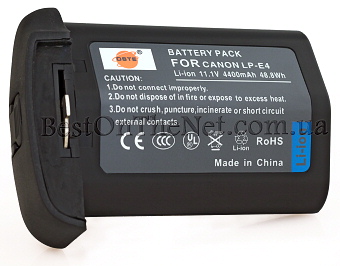 DSTE for Canon LP-E4 4400mAh