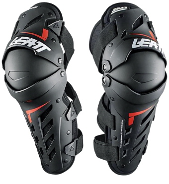 Leatt Dual Axis Knee guard (Black)