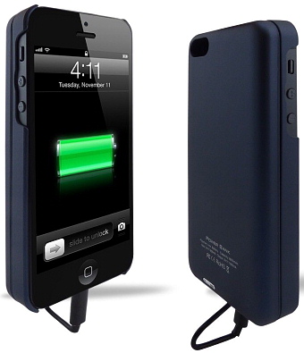 Magnetic PowerCase for iPhone 5/5S 2800mAh