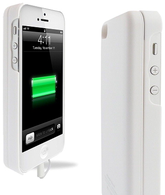 Magnetic PowerCase for iPhone 5/5S 2800mAh