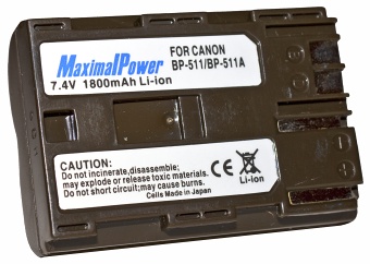 MaximalPower BP-511/511a 1800mAh