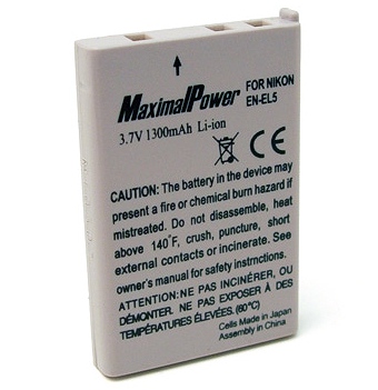 MaximalPower En-El5 1300mAh