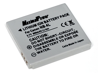 MaximalPower NB-4L 900mAh