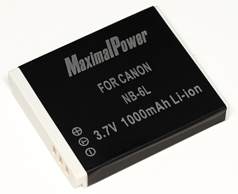 MaximalPower NB-6L 1000mAh