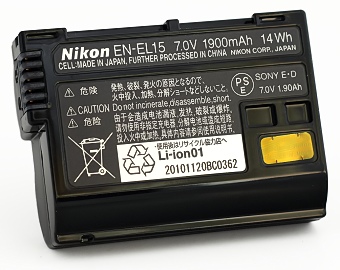 Nikon En-El15 1900mAh 