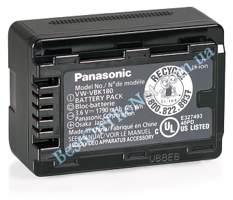 Panasonic VW-VBK180 1790mAh 