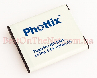 Phottix NP-BN1 Titan 630mAh