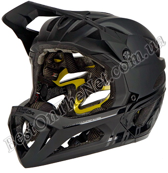 Troy Lee Design Stage Helmet (Stealth-Black)