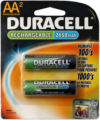 Duracell 2x AA 2650mAh