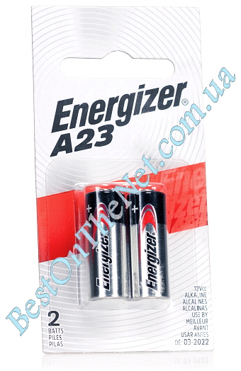 Energizer Alkaline A23 / E23A 12V