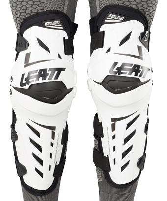 Leatt Dual Axis Knee guard (White)