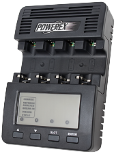 Профессиональная зарядная станция MAHA PowerEx MH-C9000. Для пальчиковых аккумуляторов AA, AAA типа