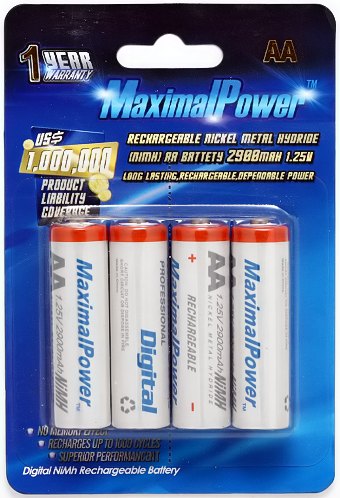 MaximalPower 4x AA 2900mAh