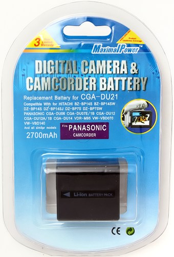 MaximalPower CGA-DU21 2700mAh