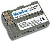 MaximalPower En-El3e 1800mAh