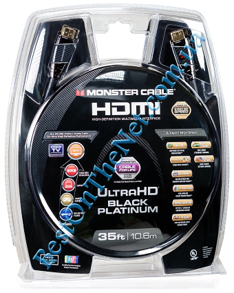 HDMI Monster Cable (UltraHD Black Platinum)