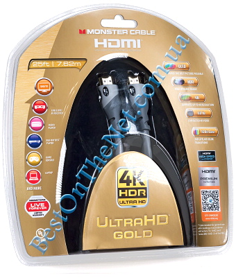 HDMI Monster Cable (UltraHD Gold)