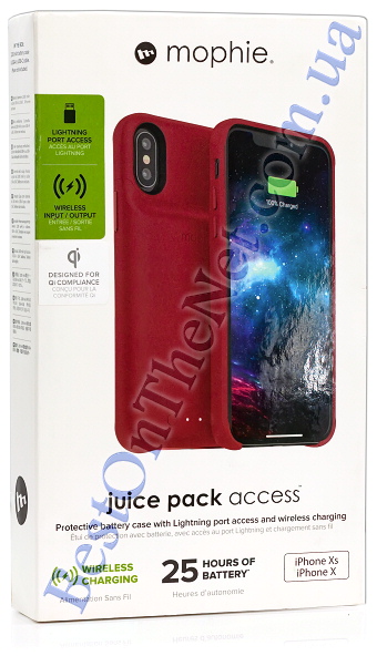 Mophie Juice Pack Access for iPhone X/Xs 2000mAh