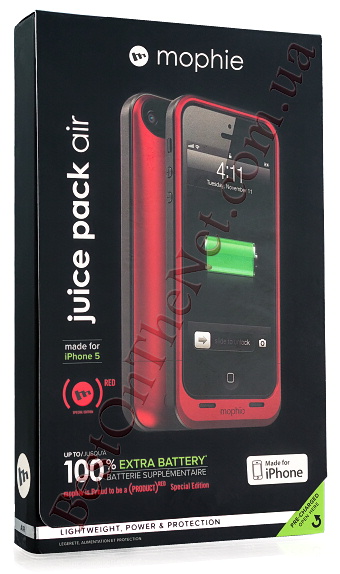 Mophie Juice Pack Air for iPhone 5/5S 1700mAh