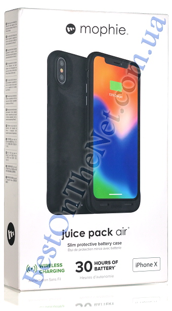 Mophie Juice Pack Air for iPhone X 1720mAh