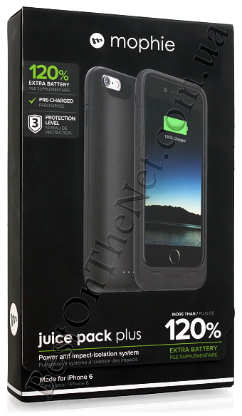 Mophie Juice Pack Plus for iPhone 6/6S 3300mAh