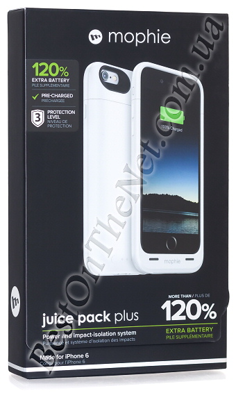 Mophie Juice Pack Plus for iPhone 6/6S 3300mAh