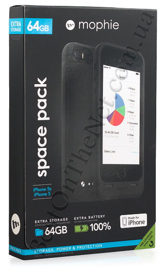 Mophie Space Pack for iPhone 5/5S 1700mAh