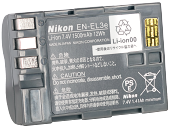 Оригинал Nikon En-El3e 1500mAh. Аккумулятор для Nikon D50, D70, D80, D90, D100, D200, D300, D700