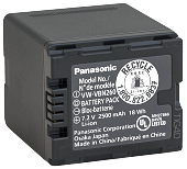 Panasonic VW-VBN260 2500mAh 