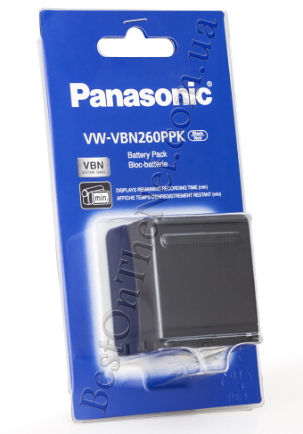 Panasonic VW-VBN260 2500mAh 