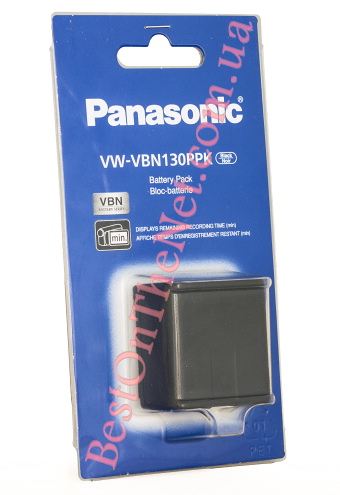 Panasonic VW-VBN130 1250mAh 