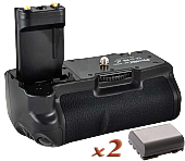 Phottix BP-400D Premium Battery Grip + 2x NB-2LH