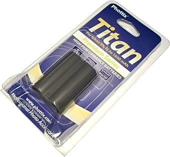 Phottix En-El3e Titan 1600mAh