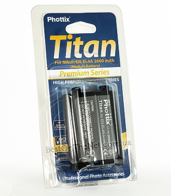 Phottix En-El4a Titan Premium 2200mAh