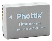 Phottix NB-7L Titan 1200mAh