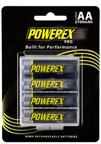 PowerEx PRO AA 2700mAh in box
