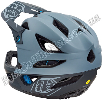 Troy Lee Design Stage Helmet (Stealth-Gray)