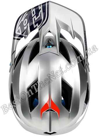 Troy Lee Design Stage Helmet (Silver-Navy)